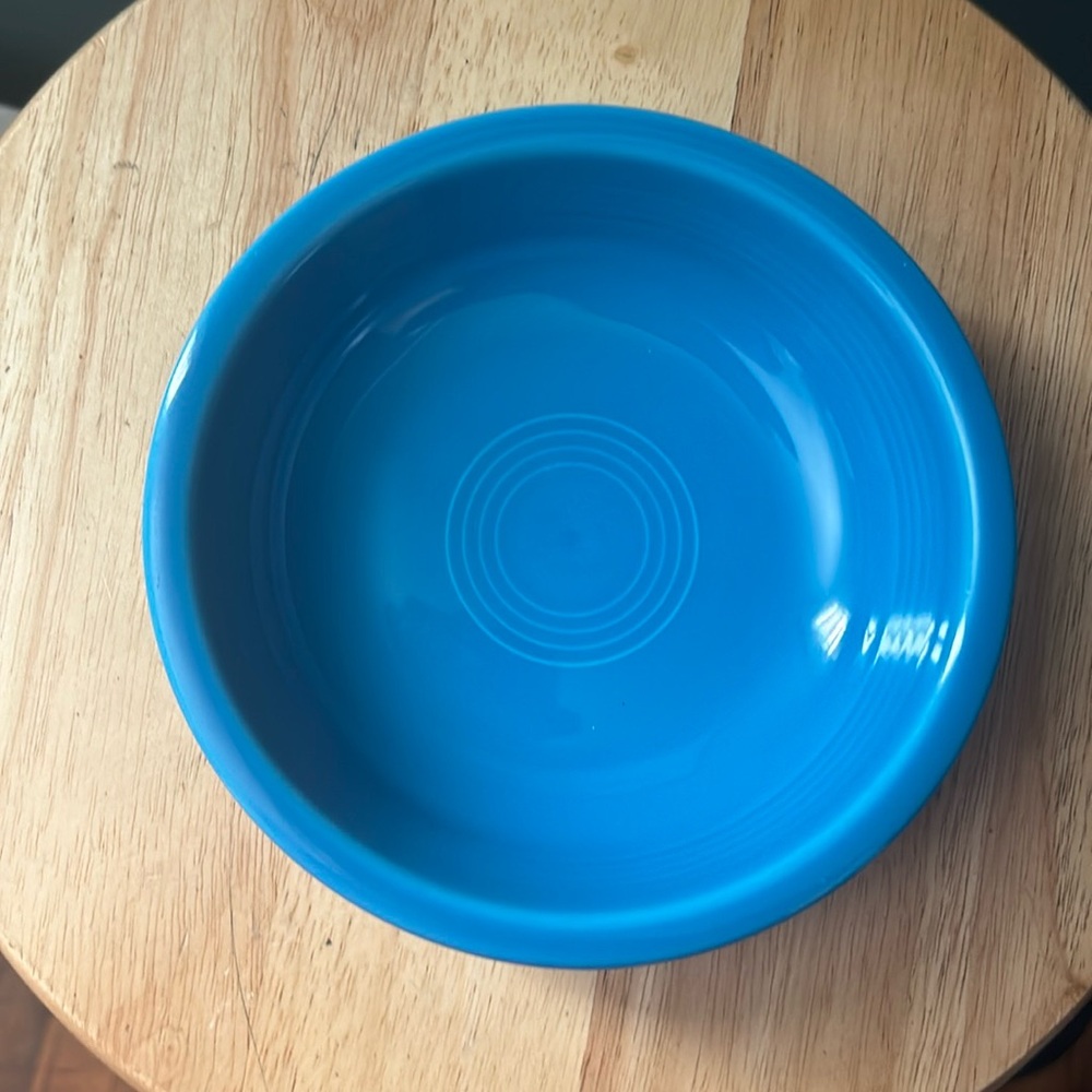 Blue Vintage Fiesta Ware Bowl